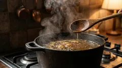 De eerste bouillon weggooien is een vergissing: een chef-kok onthult drie redenen waarom je dat niet moet doen